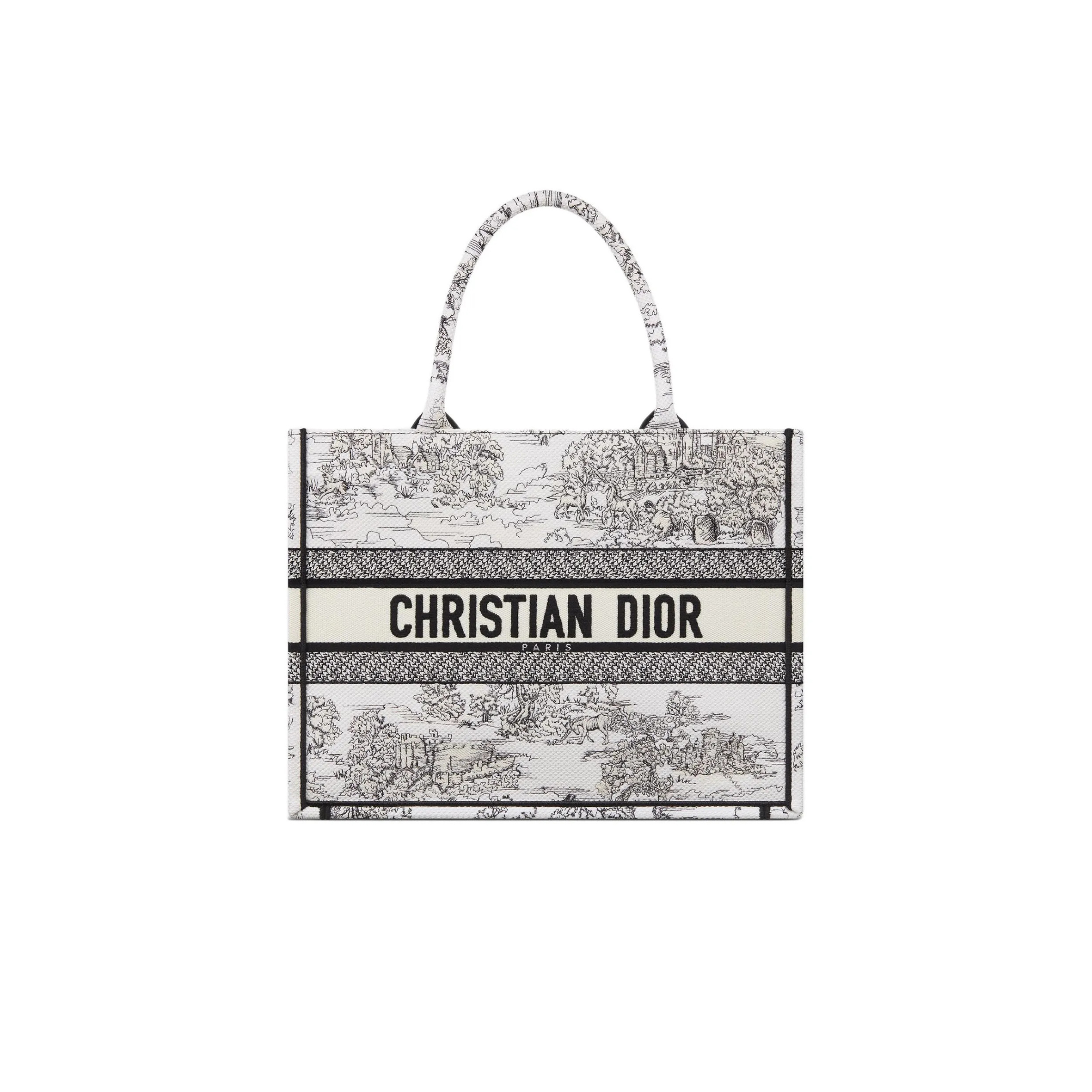 D*or medium D*or book tote m1296zedr-m041 (36*27.5*16.5cm)